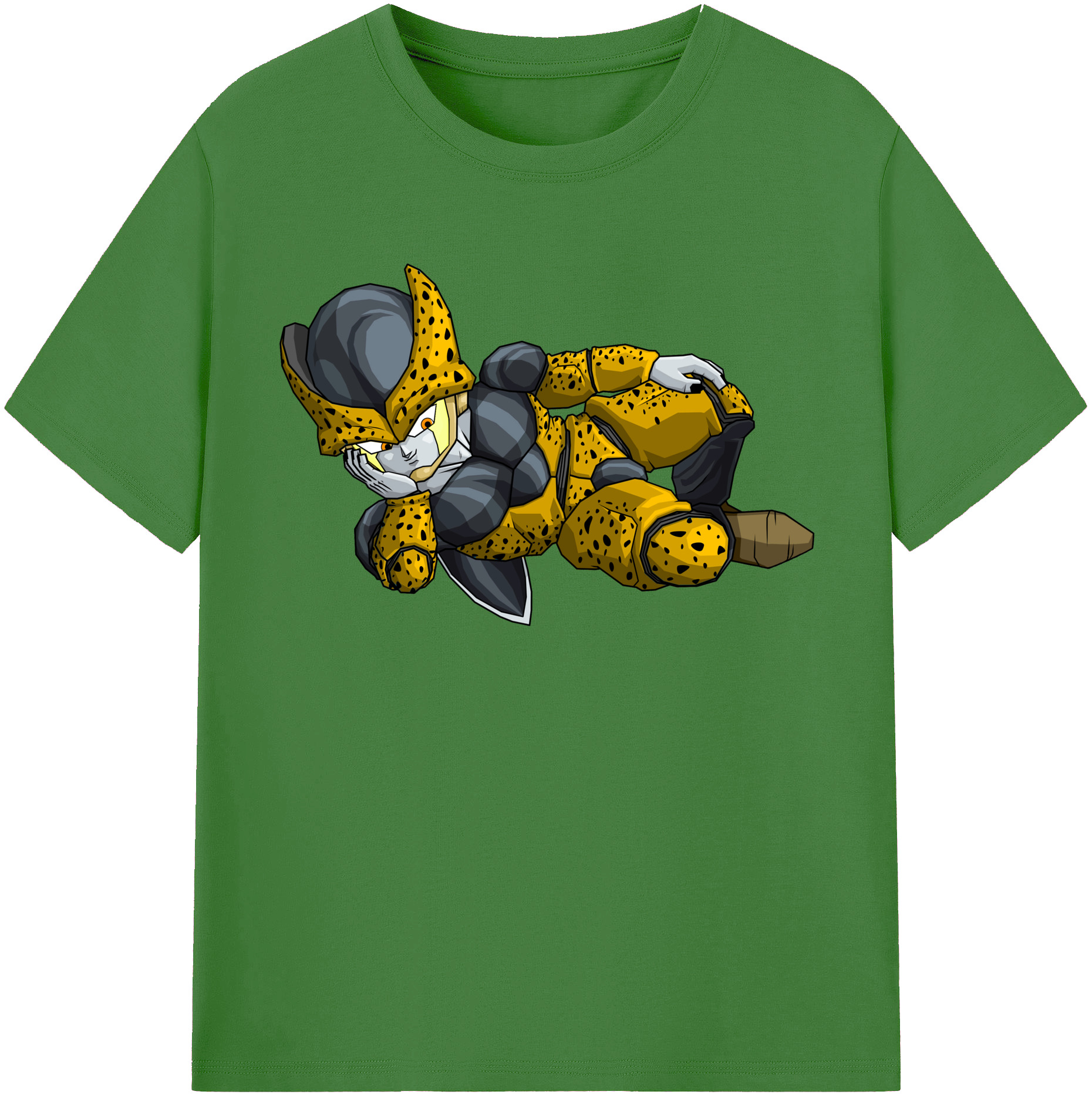 （画像用） ドラゴンボール セル DRAGON BALL Cell レディースカジュアルプリントTシャツ（綿100％）